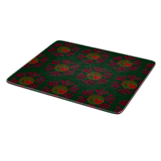 Plaid Snowflake Cutting Boards カッティングボード (角)
