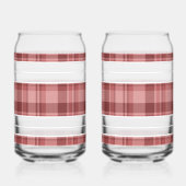 Plaid Soda Glass ガラス缶 (正面)