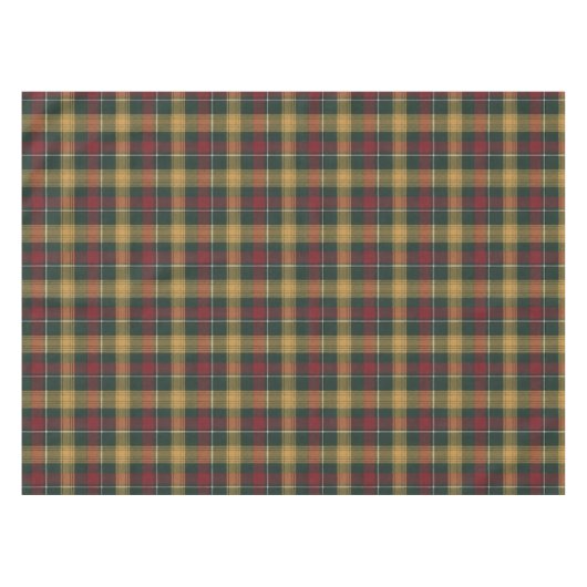 plaid tablecloth テーブルクロス (正面(横))
