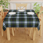 Plaid Tartan Classic Green White Rustic Birthday テーブルクロス<br><div class="desc">Our plaid tartan tablecloths are a great way to create the right mood for your next dinner party or everyday household use</div>