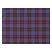  plaid tartan navy blue red  テーブルクロス (正面(横))