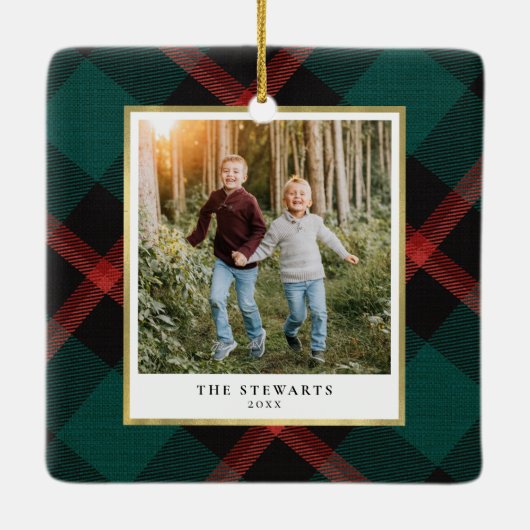 Plaid Traditionの写真 セラミックオーナメント (裏面)