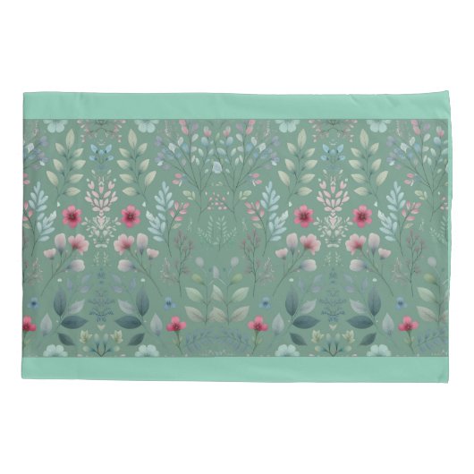 Plaidwing Garden Pillow Case 枕カバー (裏面)