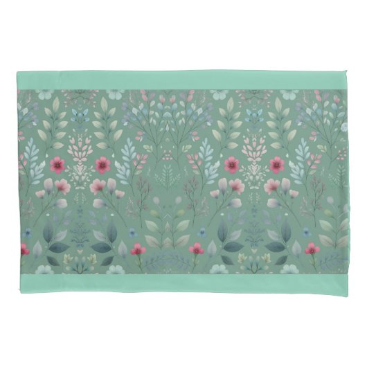 Plaidwing Garden Pillow Case 枕カバー (正面)