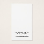 Plain Add Logo Any Color Earringディスプレイカード (裏面)