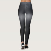 Plain Black Women Leggings –  EverydayComfort レギンス (裏面)