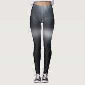 Plain Black Women Leggings –  EverydayComfort レギンス (正面)