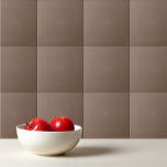Plain color dark taupe pastel brown タイル<br><div class="desc">Plain color dark taupe pastel brown design.</div>