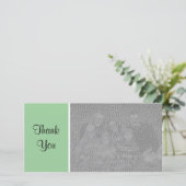 Plain Color II – ありがとう – 薄緑 サンキューカード (スタンド正面)