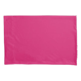 Plain Dark Pink Pillowcases 枕カバー