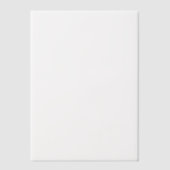 Plain DIY Vellum with TruMatch™ Color Technology ベラム紙招待状 (正面)