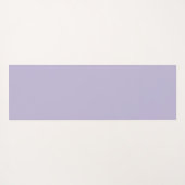 Plain dusty lavender solid color ヨガマット (裏面(横))
