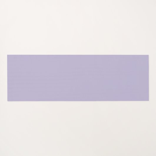 Plain dusty lavender solid color ヨガマット (裏面(横))