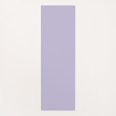 Plain dusty lavender solid color ヨガマット (正面)
