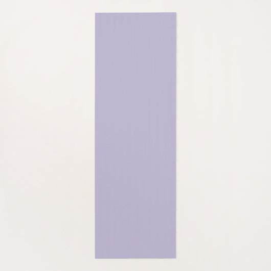 Plain dusty lavender solid color ヨガマット (裏面)