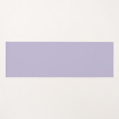 Plain dusty lavender solid color ヨガマット (正面(横))