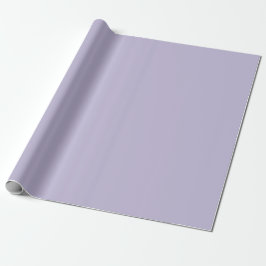 Plain dusty lavender solid color ラッピングペーパー