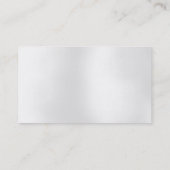 Plain Gray White Lights Manager名刺 名刺 (裏面)