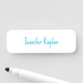 Plain Minimalist Professional Casual Handwriting 名札 (インサイチュ)