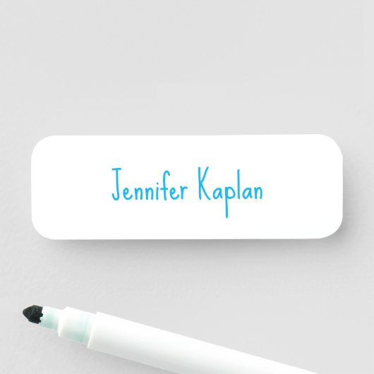 Plain Minimalist Professional Casual Handwriting 名札 (インサイチュ)