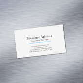 Plain Modern Minimalist  マグネット名刺 (インサイチュ)