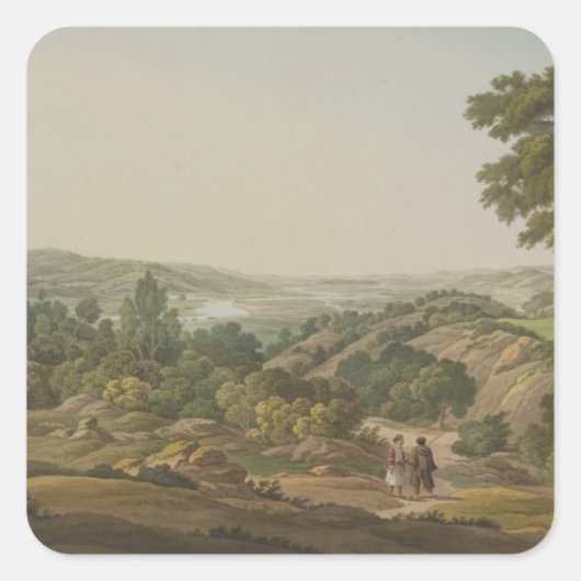 Plain of Olympia, 6 from Part 1 of 'Views in スクエアシール (正面)