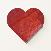 Plain red Spiral Notebook, ノートブック (裏面)