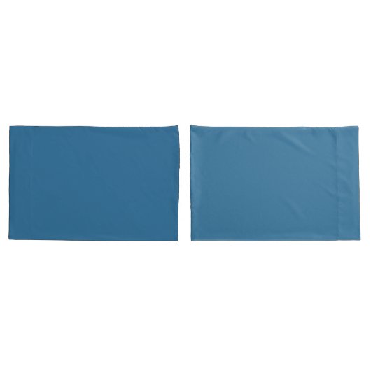 Plain Royal Blue Pillowcases 枕カバー (バックセット)
