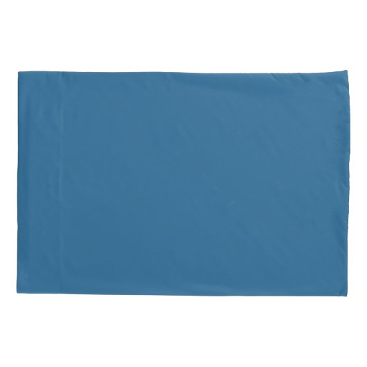 Plain Royal Blue Pillowcases  枕カバー (裏面-左)