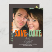 Plain, Save the Date Photo postcard, 案内ポストカード (正面/裏面)