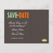 Plain, Save the Date Photo postcard, 案内ポストカード (裏面)