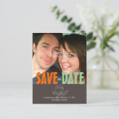 Plain, Save the Date Photo postcard, 案内ポストカード (スタンド正面)