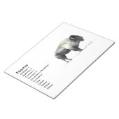 Plains Bison ノートパッド (アングル)