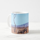 Plains zebra in Kruger National park, South Africa コーヒーマグカップ (正面左)