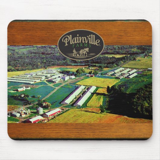 Plainvilleはmousepad 1を耕作します マウスパッド (正面)