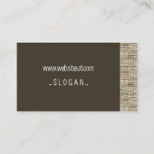 plaited 名刺 (裏面)