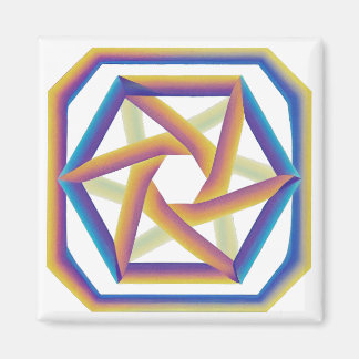 Plake 64 & the Hexagrams Small Magnet マグネット