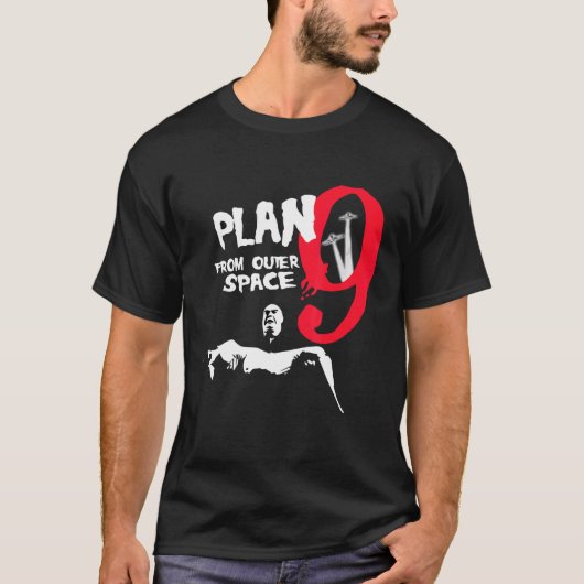 Plan 9 – 宇宙監査人粘土トリビュートから tシャツ (正面)