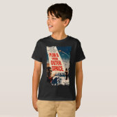 Plan 9 From Outer SpaceヴィンテージSci Fi Tシャツ (正面フル)