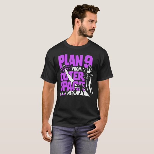 Plan 9 from Outer Space Tシャツ (正面フル)