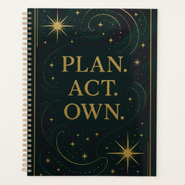 “PLAN. ACT. OWN.” A Spirit-Wired™ Planner プランナー手帳