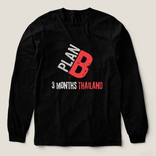 Plan B is Thailand トライブレンドＴシャツ (デザイン正面)