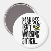 Plan Beeも機能していない マグネット (正面/裏面)