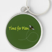 Plan Bee Green BGの時間 キーホルダー (正面)