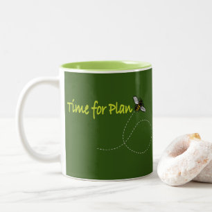 Plan Bee Green BGの時間 ツートーンマグカップ