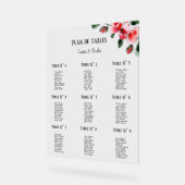 Plan de tables アクリルサイン (傾斜)