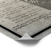 Plan Directur de la Ville des Cayes, 1789 ポスター (角)