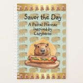 Plan Happy, Live Happy: The Capybara Way! プランナー手帳 (正面)