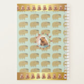 Plan Happy, Live Happy: The Capybara Way! プランナー手帳 (裏面)