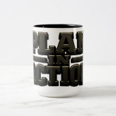 Plan In Action Coffee Cup ツートーンマグカップ (中央)